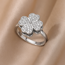 Anel Giratório Anti-Stress - Banhados em ouro 18k ou platina