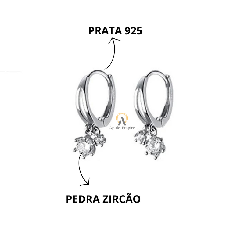 BRINCO - ARGOLA COM PINGENTE