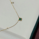 GARGANTILHA COM PINGENTE - BANHADA À OURO JUDEU 14K