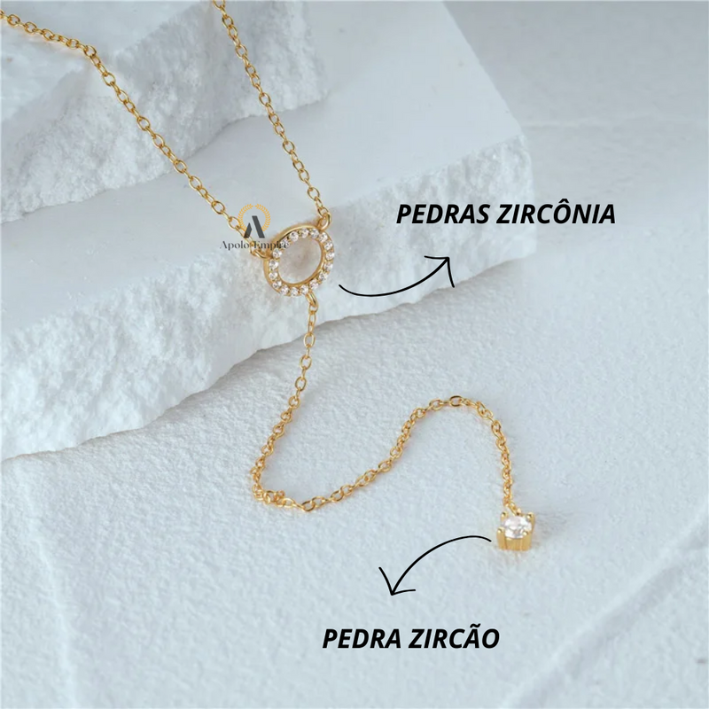 CORRENTE LONGA - CHOKER - PRATA 925