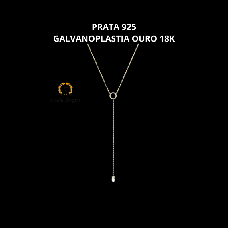 CORRENTE LONGA - CHOKER - PRATA 925