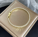 PULSEIRA RIVIERA - ZIRCÔNIA - PRATA 925