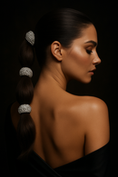 ELÁSTICOS DE CABELO PONY CUFF - CRAVEJADOS