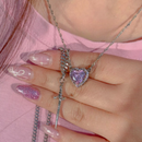 KIT 2 COLARES CORAÇÃO E ESPADA - BANHADO A OURO 18K