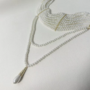 COLAR BORLA - PÉROLAS - MULTICAMADAS