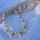 KIT LUXO COLAR E BRINCO - PÉROLAS/CRISTAIS