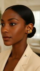 BRINCOS - CLIPE DE ORELHA - 18K - 1 PEÇA