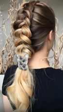 ELÁSTICO PARA CABELO - TRANÇADO - 18K