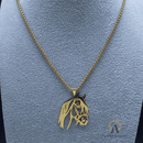 Colar com Pingente Cabeça de Cavalo