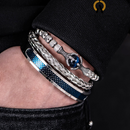 KIT 3 PULSEIRAS - BRACELETE DE LUXO