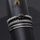 KIT 3 PULSEIRAS - BRACELETE DE LUXO