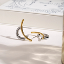 BRINCOS E CLIPES - 2 TONS - 18K