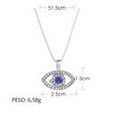 COLAR OLHO GREGO - AZUL TURQUESA