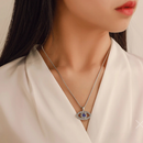 COLAR OLHO GREGO - AZUL TURQUESA