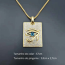 COLAR MASCULINO - OLHO DE HÓRUS