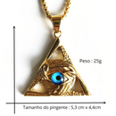 COLAR MASCULINO - OLHO DE HÓRUS