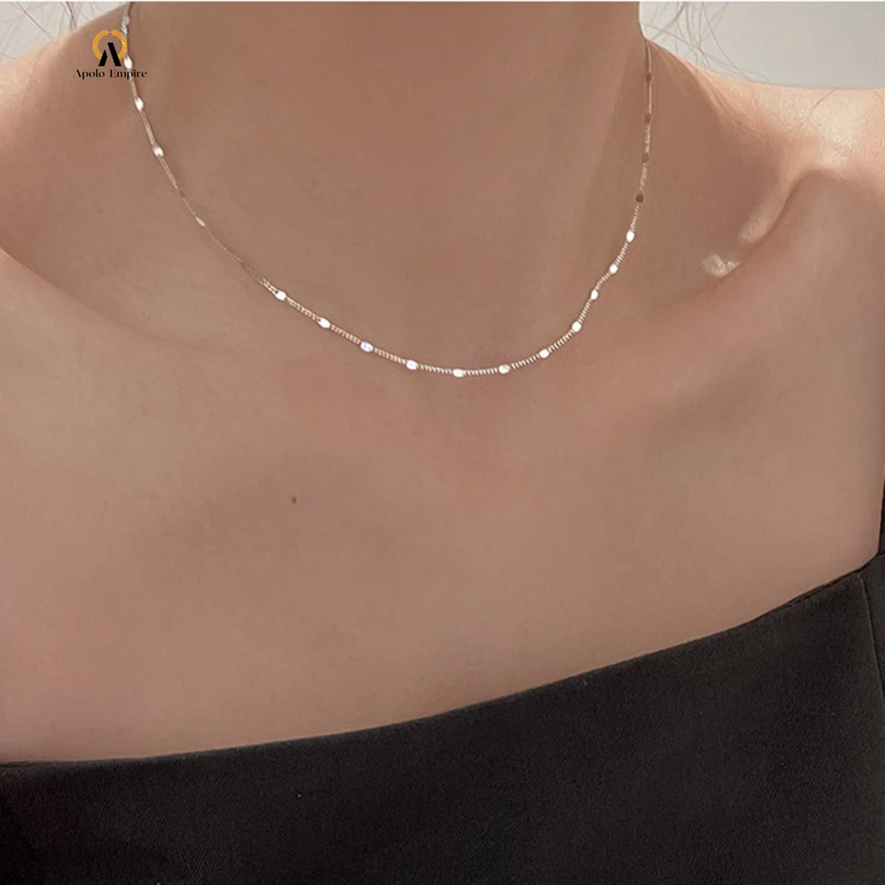 COLAR - CHOKER FASHION  - PRATA 925