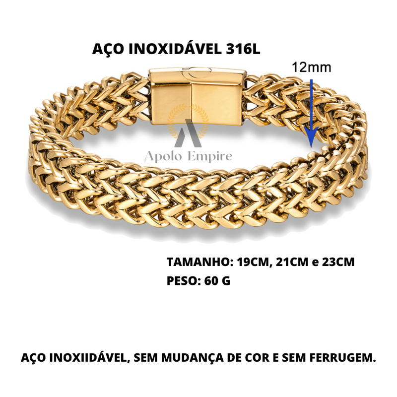 PULSEIRA CHARME - Aço inoxidável 316L