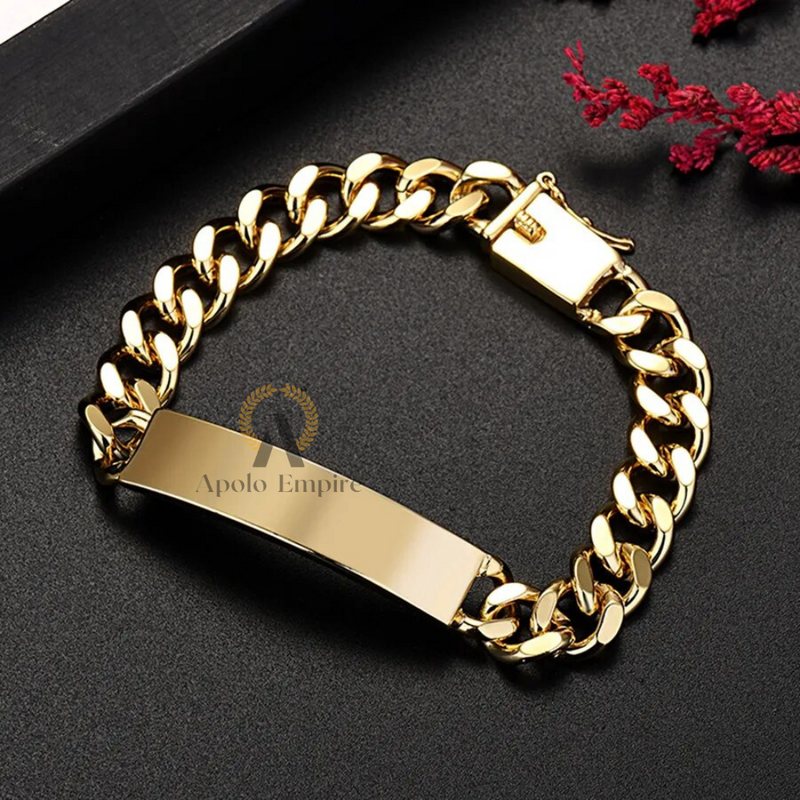 PULSEIRA DE CORRENTE OURO 18K - 10mm