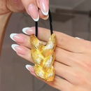 ELÁSTICO PARA CABELO - TRANÇADO - 18K