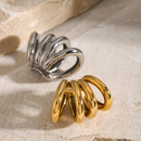 BRINCOS - CLIPE DE ORELHA - 18K - 1 PEÇA