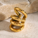 BRINCOS - CLIPE DE ORELHA - 18K - 1 PEÇA