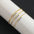 PULSEIRA CORRENTE OSSO COBRA QUADRADA - AÇO INOXIDÁVEL 304