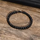 PULSEIRA RIVIERA - NEGRA - AÇO INOXIDÁVEL