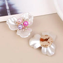 BROCHE DE LUXO PARA BOTÕES - PEROLADO - 2 PEÇAS
