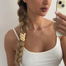 ELÁSTICO PARA CABELO - TRANÇADO - 18K