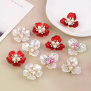 BROCHE DE LUXO PARA BOTÕES - PEROLADO - 2 PEÇAS