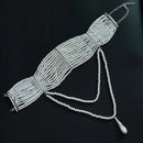 COLAR BORLA - PÉROLAS - MULTICAMADAS