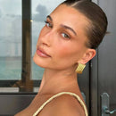 BRINCOS MILANO - AÇO INOXIDÁVEL BANHADO A OURO 18K