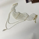 COLAR BORLA - PÉROLAS - MULTICAMADAS