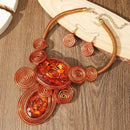 KIT COLAR + BRINCOS - ZURI