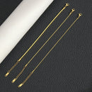 PULSEIRA CORRENTE OSSO COBRA QUADRADA - AÇO INOXIDÁVEL 304