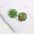 BROCHE DE LUXO PARA BOTÕES - CAMÉLIA - 2 PEÇAS