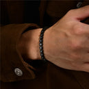 PULSEIRA RIVIERA - NEGRA - AÇO INOXIDÁVEL