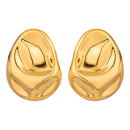 BRINCOS OVAL - FASHIONABLE - 18K