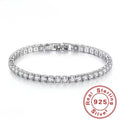 PULSEIRA RIVIERA - ZIRCÔNIA - PRATA 925