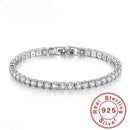 PULSEIRA RIVIERA - ZIRCÔNIA - PRATA 925