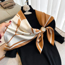 LENÇOS FLORAIS- CETIM/SARJA - 90CM X 90CM