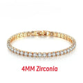 PULSEIRA RIVIERA - ZIRCÔNIA - PRATA 925