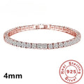 PULSEIRA RIVIERA - ZIRCÔNIA - PRATA 925