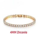 PULSEIRA RIVIERA - ZIRCÔNIA - PRATA 925