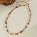 COLAR/PULSEIRA - COLORFUL - AÇO INOXIDÁVEL