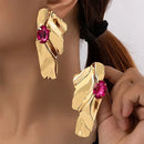 BRINCOS COM PEDRAS - EXAGGERATED