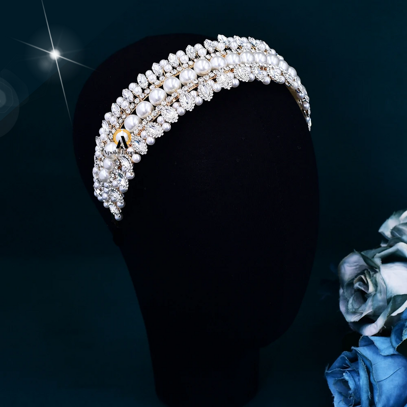 TIARA ELEGANTE - PEARLS