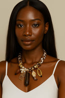 COLAR LEOPARDO - SELVAGEM E SOFISTICADO