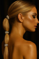 ELÁSTICOS DE CABELO PONY CUFF - CRAVEJADOS